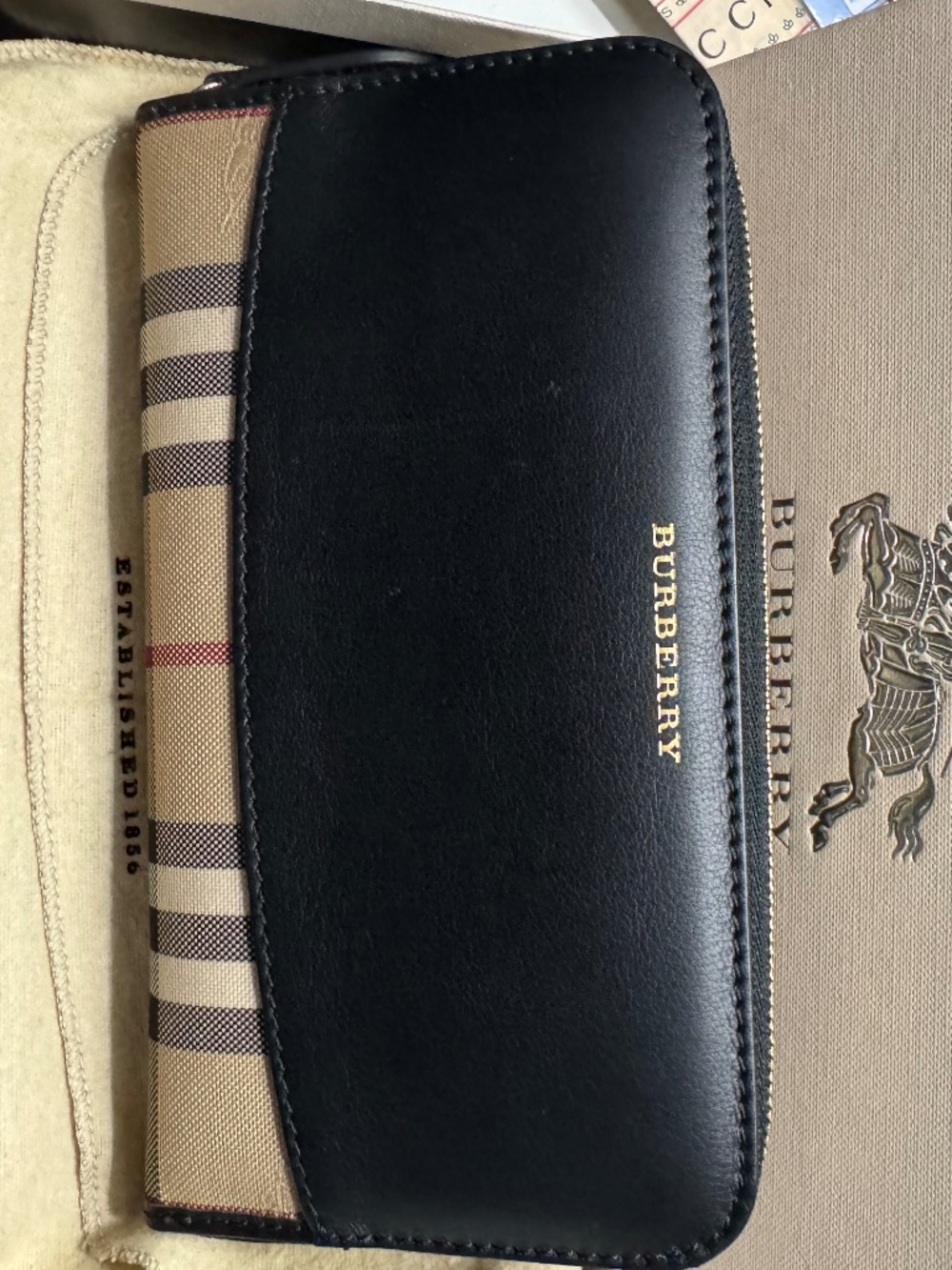 Burberry wallet